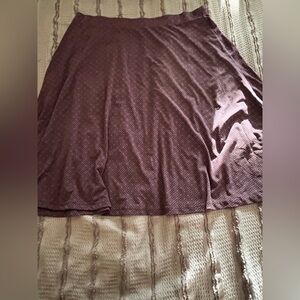Elegant Purple Women's Skirt